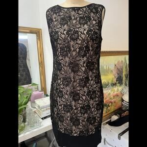 Aidan Mattox Lace Dress Size 8